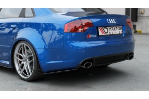 Rear Side Splitters V.1 Audi RS4 Sedan B7