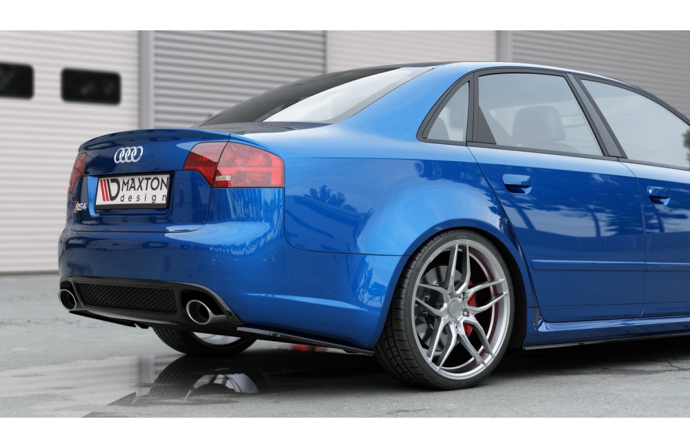 Rear Side Splitters V.1 Audi RS4 Sedan B7