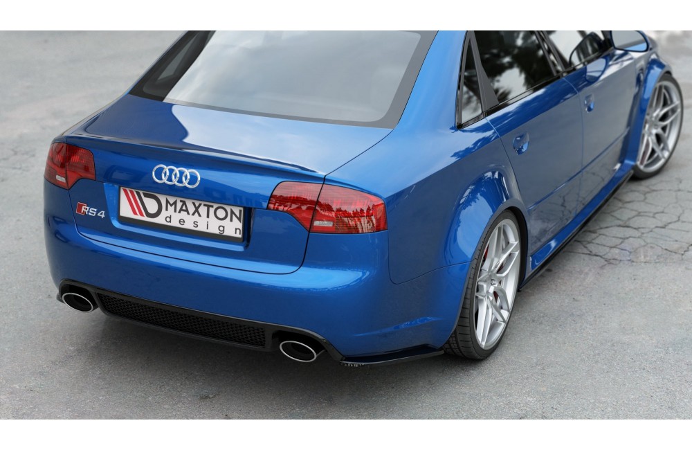 Rear Side Splitters V.1 Audi RS4 Sedan B7
