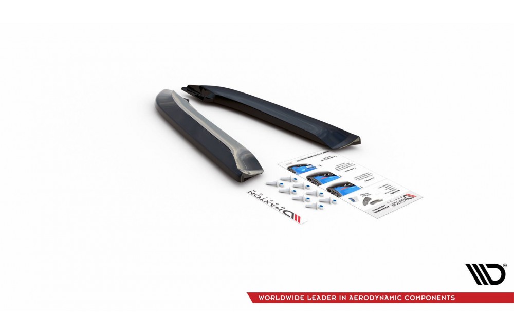 Rear Side Splitters V.1 Audi RS4 Sedan B7