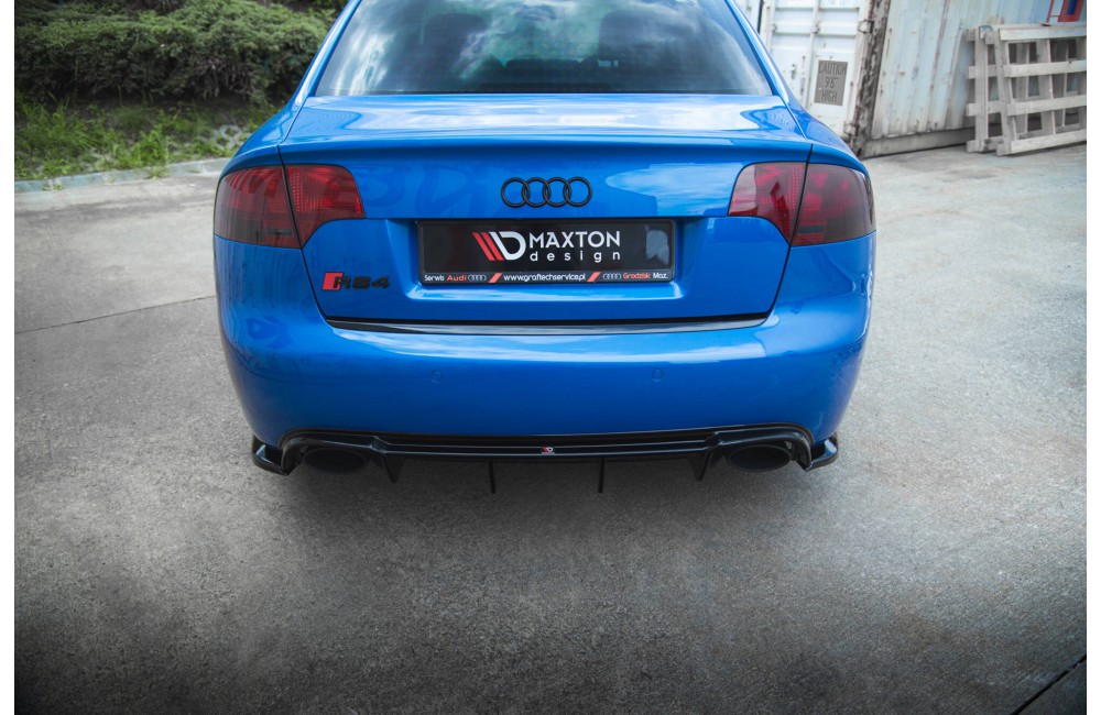Rear Side Splitters V.2 Audi RS4 Sedan B7