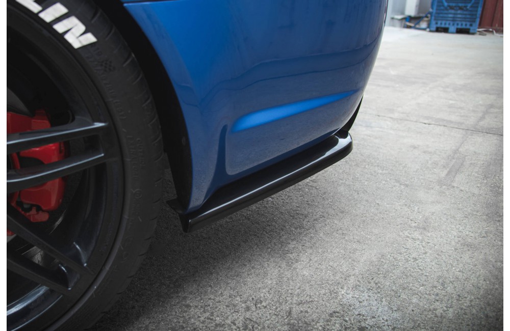 Rear Side Splitters V.2 Audi RS4 Sedan B7