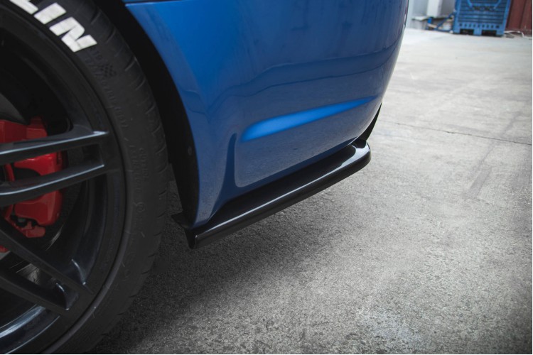 Πίσω Πλευρικοί Splitters V.2 Audi RS4 Sedan B7