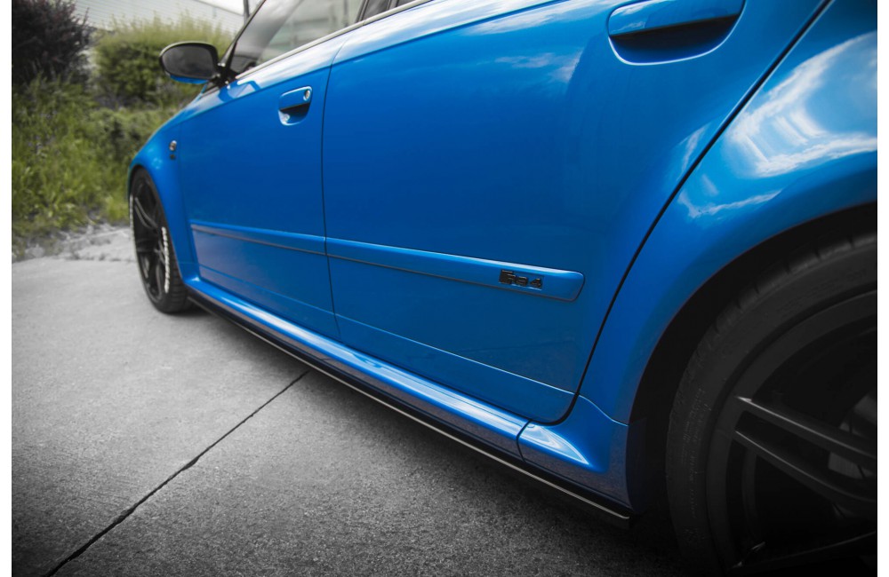 Side Skirts Diffusers Audi RS4 B7