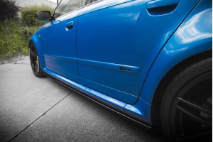 Side Skirts Diffusers Audi RS4 B7
