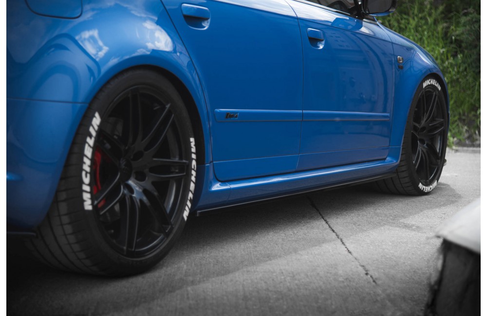 Side Skirts Diffusers Audi RS4 B7