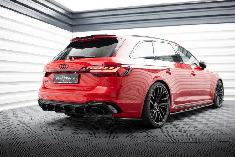 Πίσω Πλευρικοί Splitters Audi RS4 B9 / B9 Facelift