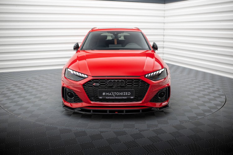 Μπροστινός splitter V.2 Audi RS4 B9 Facelift