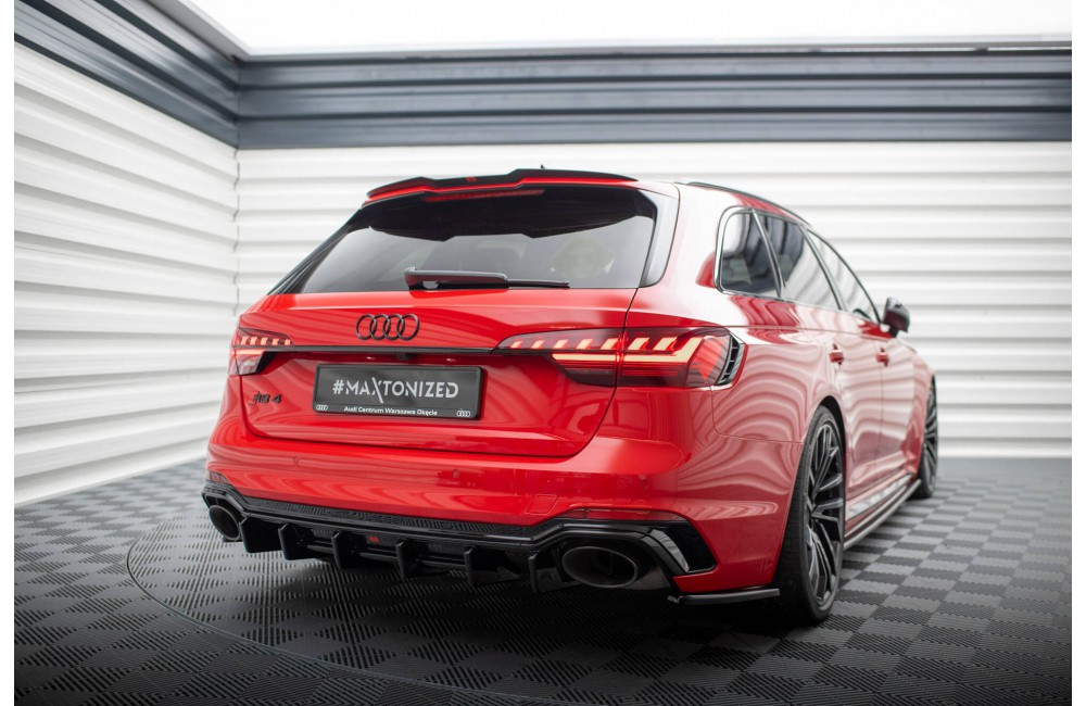 Set of Splitters Audi RS4 B9 Facelift