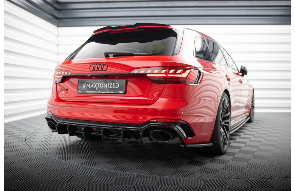 Set of Splitters Audi RS4 B9 Facelift