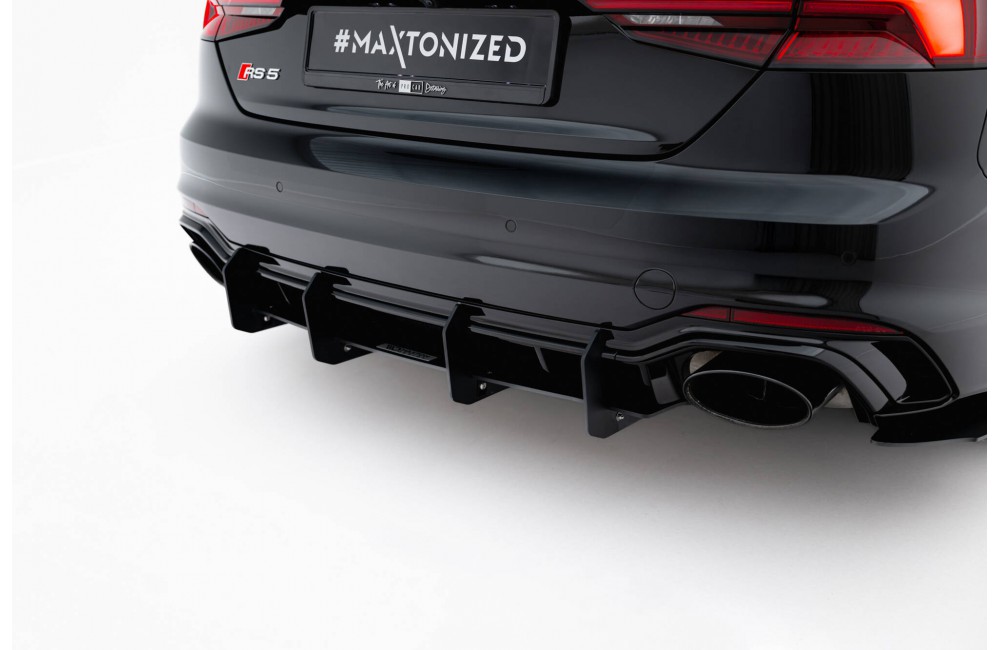Rear Diffuser V.2 Audi RS5  Coupe / Sportback F5