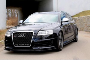 FRONT SPLITTER AUDI RS6 C6 FRONT SPLITTER AUDI RS6 C6