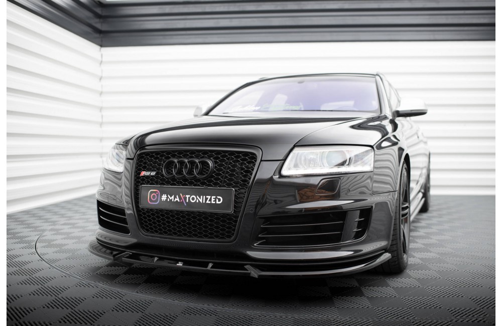 Front Splitter V.2 Audi RS6 Avant C6