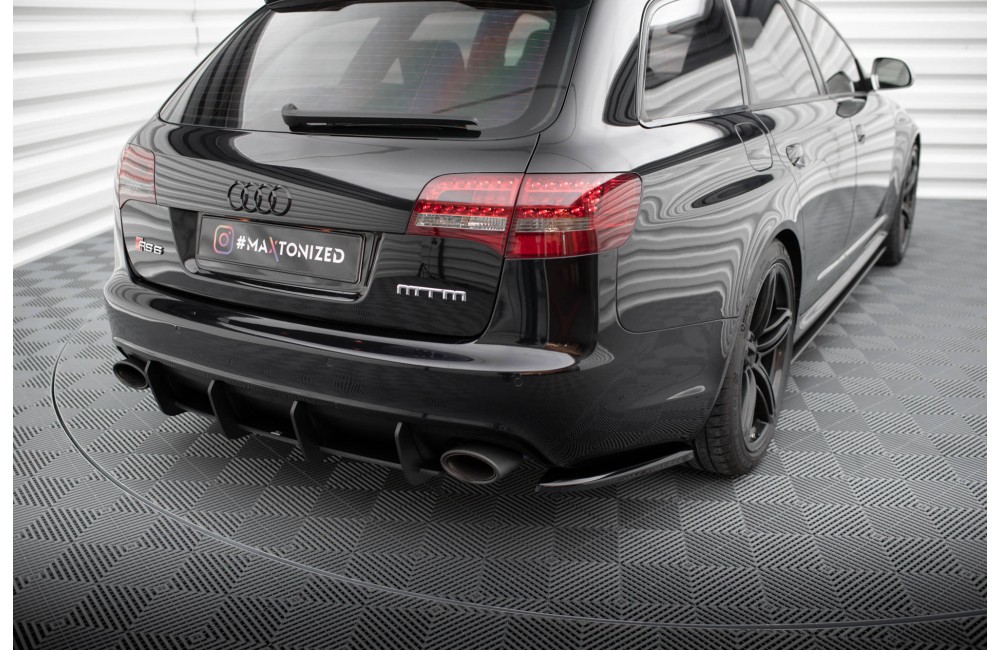 Rear Side Splitters Audi RS6 Avant C6