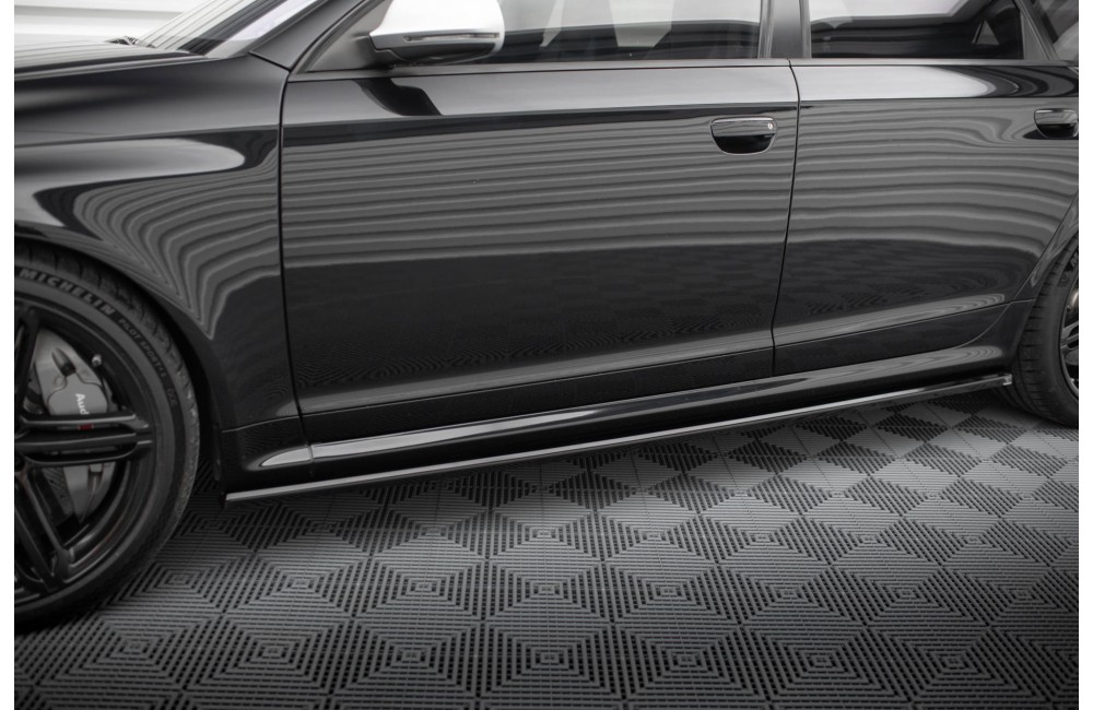 Side Skirts Diffusers V.2 Audi RS6 Avant C6 Side Skirts Diffusers V.2 Audi RS6 Avant C6