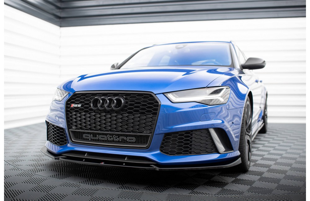 Front Splitter V.4 Audi RS6 C7 / C7 Facelift