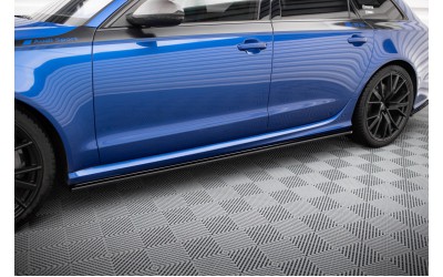 Side Skirts Diffusers V.1 Audi RS6 C7 / C7 Facelift