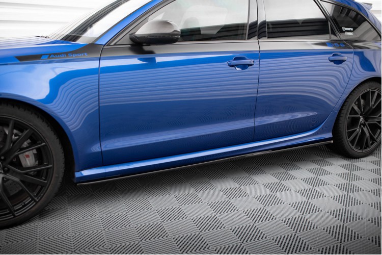 Side Skirts Diffusers V.2 Audi RS6 C7 \/ C7 Facelift