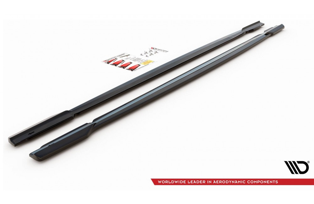 Side Skirts Diffusers V.1 Audi RS7 C8 Side Skirts Diffusers V.1 Audi RS7 C8