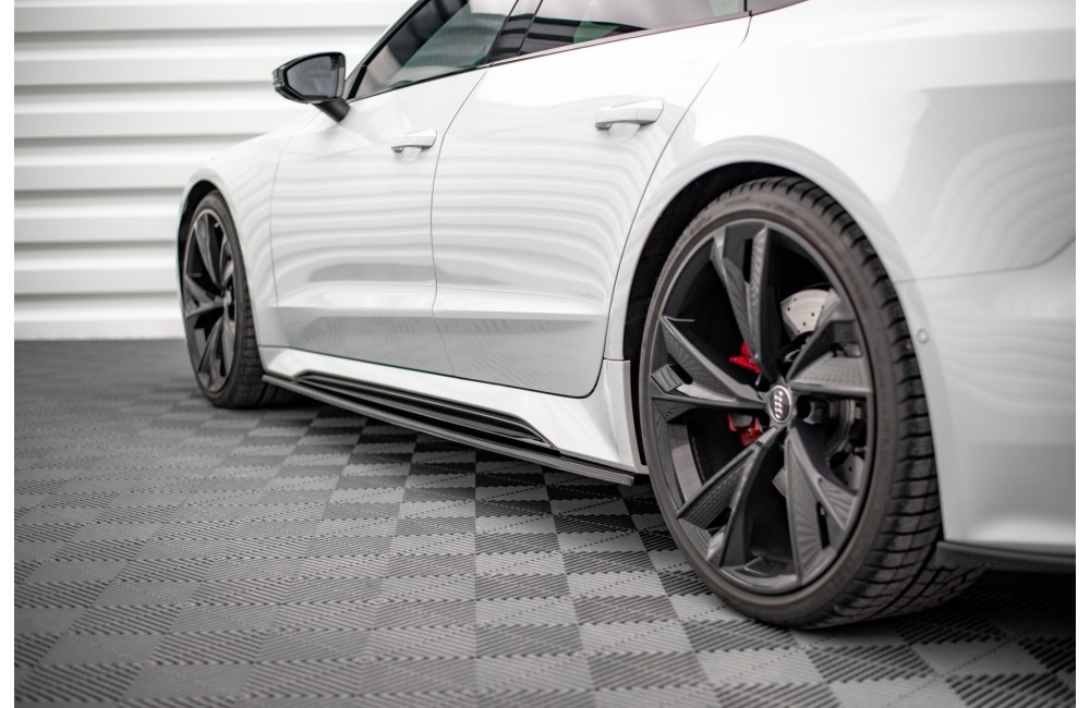 Side Skirts Diffusers V.2 Audi RS7 C8 Side Skirts Diffusers V.2 Audi RS7 C8