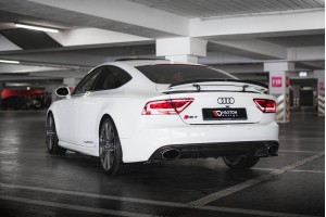 Rear Side Splitters V.2 Audi RS7 C7