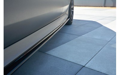 Side Skirts DiffusersV.1  Audi RS7 C7