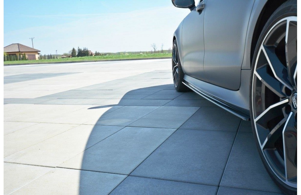 Side Skirts DiffusersV.1 Audi RS7 C7 Side Skirts DiffusersV.1 Audi RS7 C7