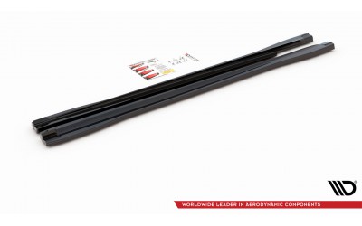 Side Skirts Diffusers V.2 Audi Q3 S-Line / RSQ3 F3