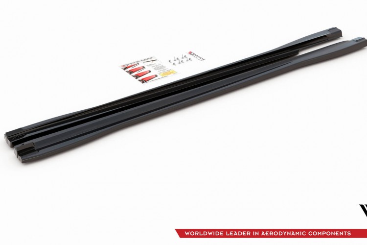 Side Skirts Diffusers V.2 Audi Q3 S-Line / RSQ3 Sportback / SUV F3