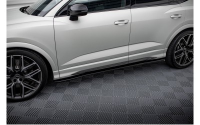 Side Skirts Diffusers V.2 Audi Q3 S-Line / RSQ3 F3