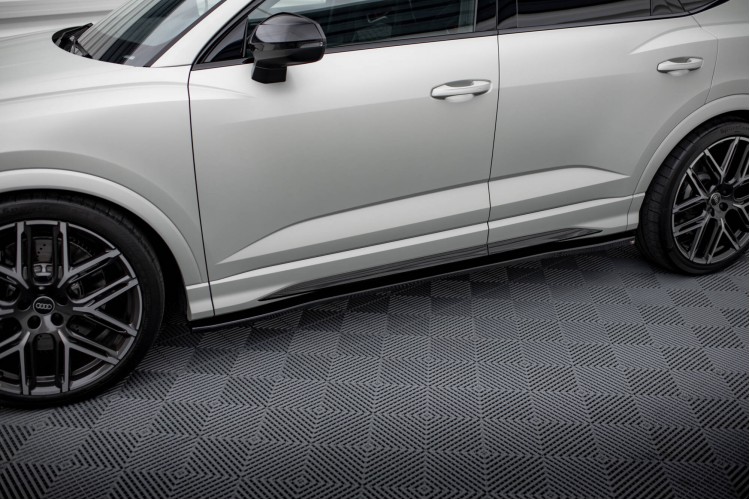 Side Skirts Diffusers V.2 Audi Q3 S-Line / RSQ3 Sportback / SUV F3