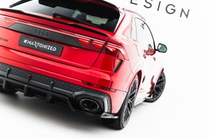 Rear Splitter (with vertical bars) Audi RSQ8 Mk1 Facelift
