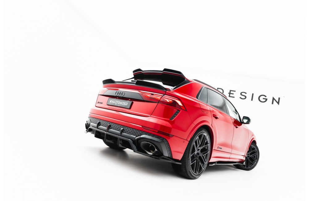 Rear Splitter (with vertical bars) Audi RSQ8 Mk1 Facelift