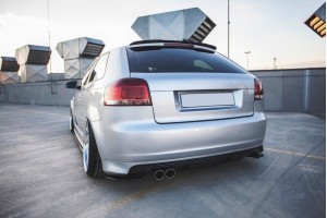 Rear Side Splitters Audi S3 8P / S3 8P FL