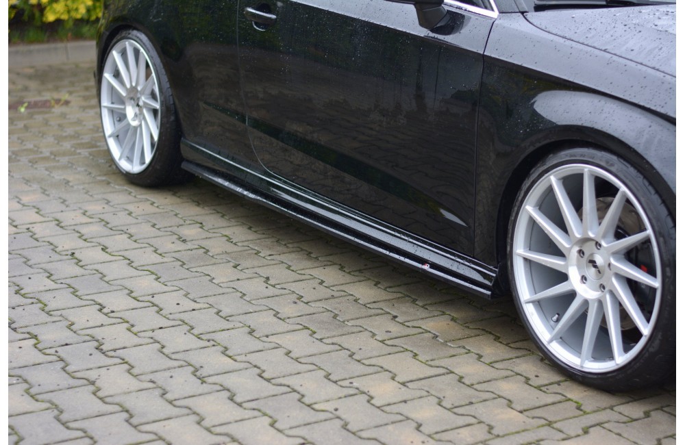 Side Skirts Diffusers Audi S3 / A3 S-Line 8V / 8V FL Hatchback