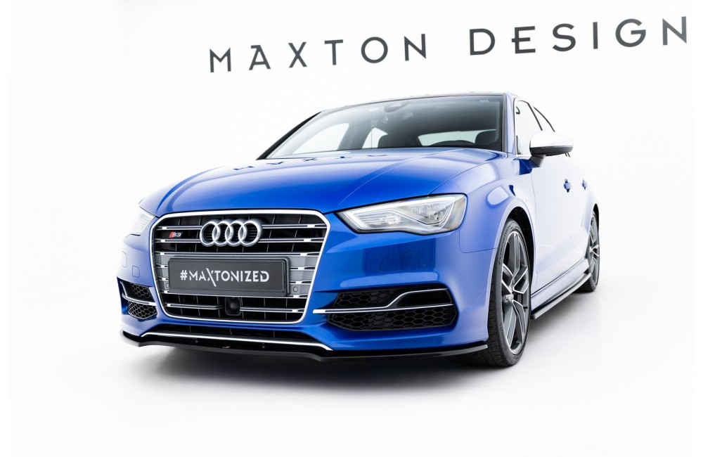 Front Splitter V.2 Audi S3 / A3 S-Line 8V Sedan / Cabrio