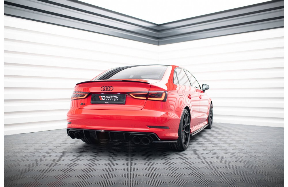 Rear Side Splitters Audi S3 Sedan 8V