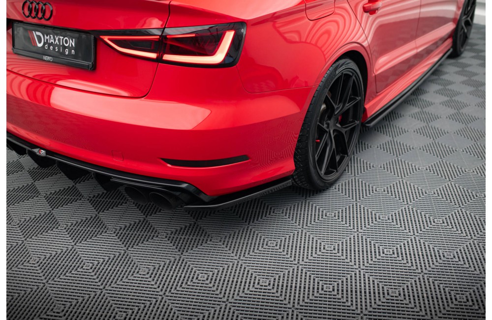 Rear Side Splitters Audi S3 Sedan 8V