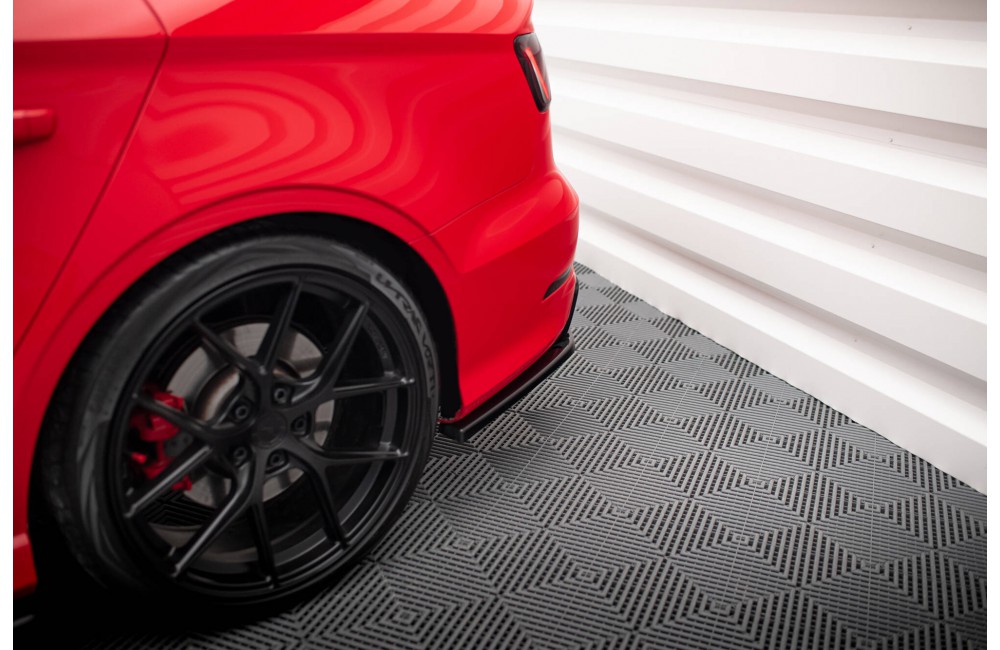 Rear Side Splitters Audi S3 Sedan 8V