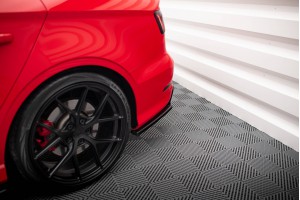 Rear Side Splitters Audi S3 Sedan 8V