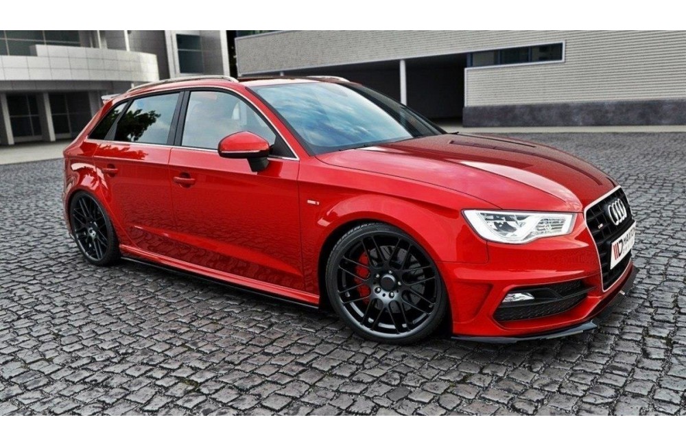 Side Skirts Diffusers Audi S3 / A3 S-Line 8V / 8V FL Sportback