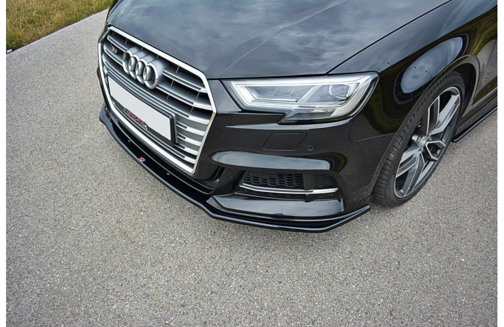 Front Splitter V.1 Audi S3 / A3 S-Line Hatchback / Sportback 8V Facelift