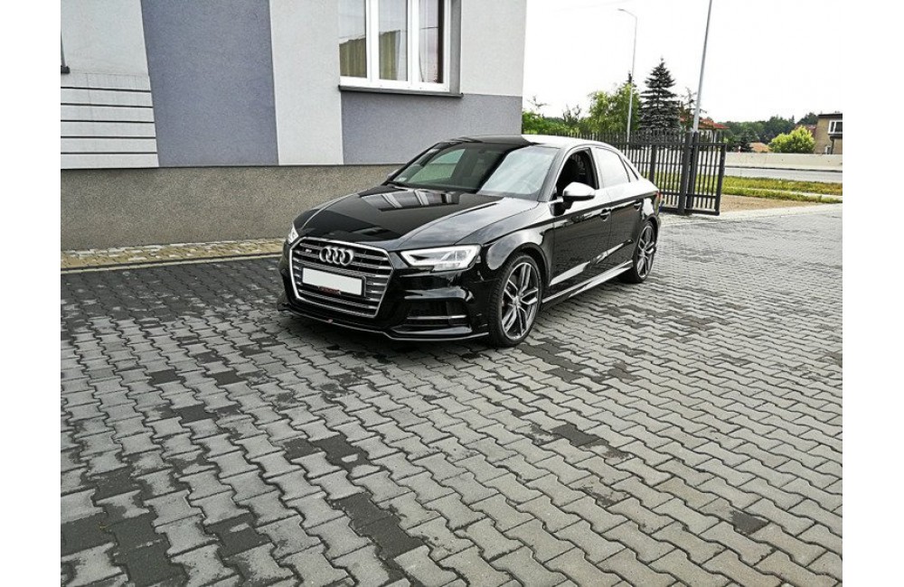 Front Splitter V.2 Audi S3 / A3 S-Line 8V FL Sedan