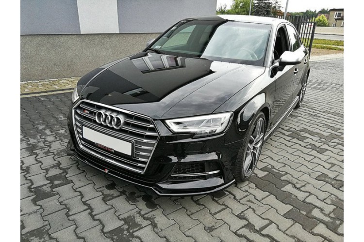 Front Splitter V.2 Audi S3 / A3 S-Line 8V FL Sedan