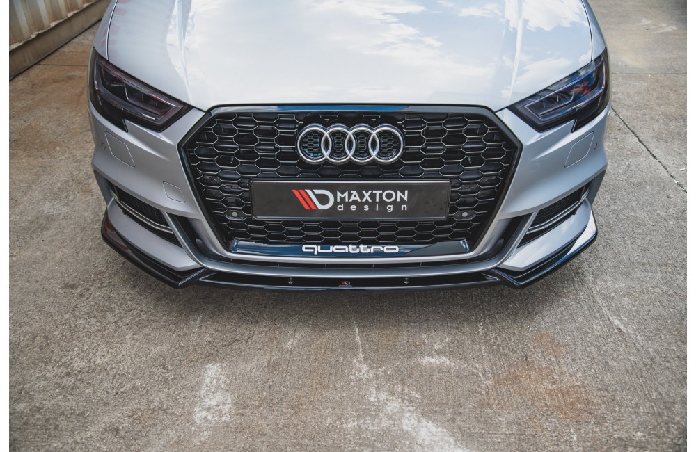 Front Splitter V.3 Audi S3 / A3 S-Line 8V FL Sedan
