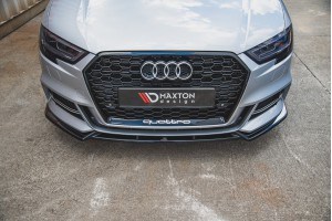 Front Splitter V.3 Audi S3 / A3 S-Line 8V FL Sedan