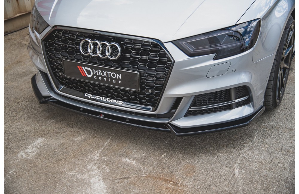Front Splitter V.3 Audi S3 / A3 S-Line 8V FL Sedan