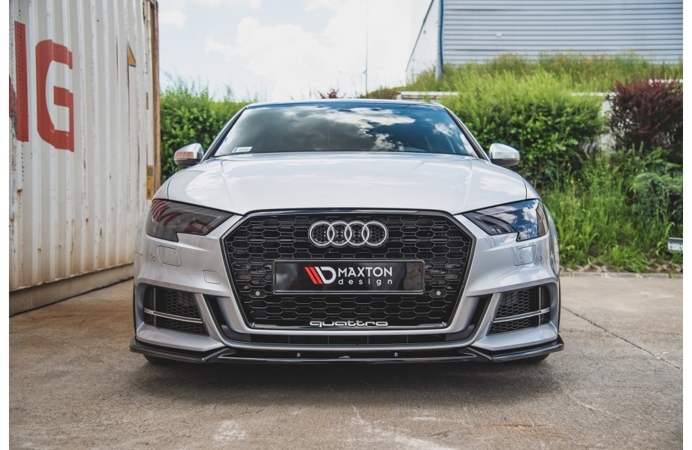 Front Splitter V.3 Audi S3 / A3 S-Line 8V FL Sedan