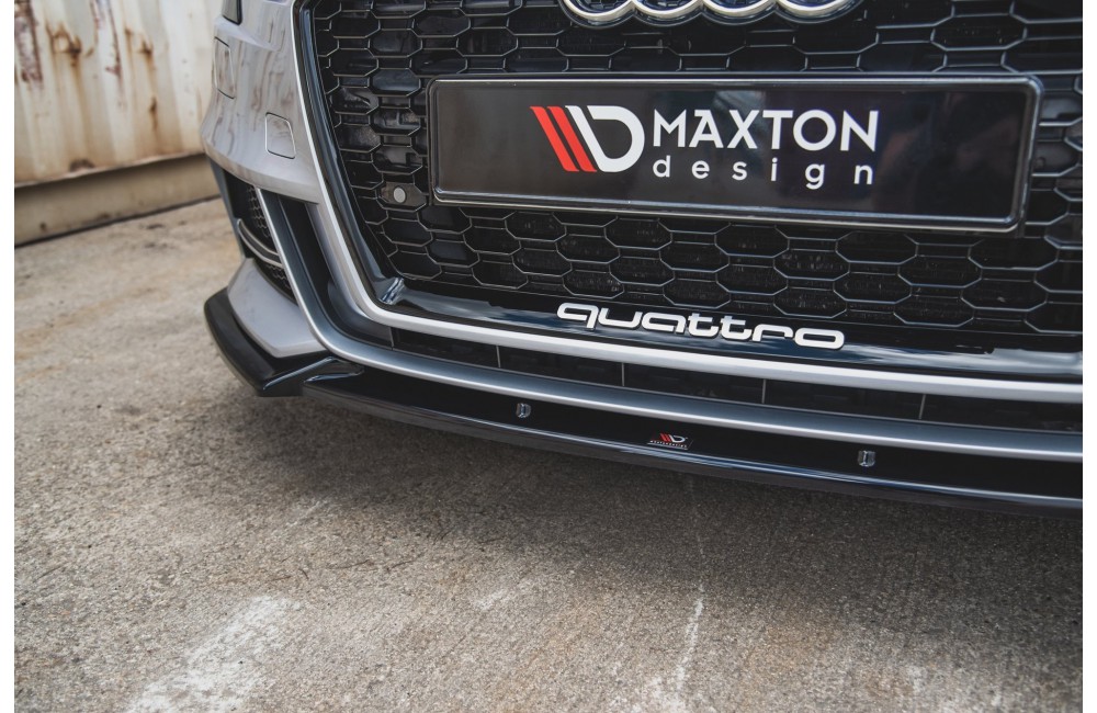 Front Splitter V.3 Audi S3 / A3 S-Line 8V FL Sedan