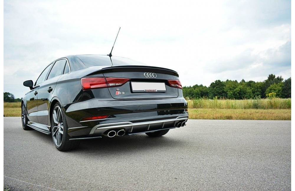 Rear Splitter Audi S3 8V FL Hatchback / Sportback / Sedan